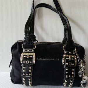 Kathy Van Zeeland Black satchel